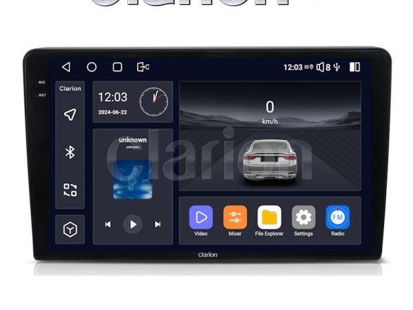 CLARION GL75332 Οθόνη OEM Multimedia Αυτοκινήτου για VW Golf4 1998 > 2004 (CarPlay/AndroidAuto/BT/GPS/WIFI/GPRS)
