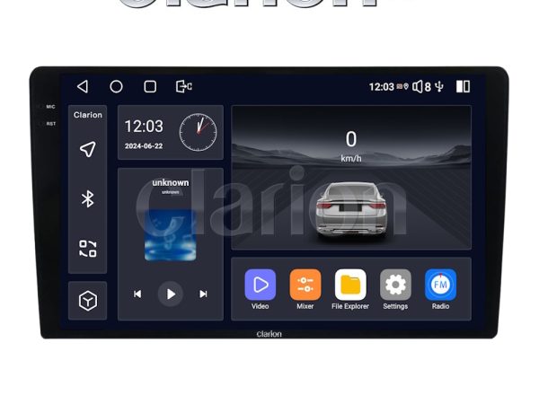 CLARION GL75365 Οθόνη OEM Multimedia Αυτοκινήτου για Ford Transit Custom 2013 > 2019 (CarPlay/AndroidAuto/BT/GPS/WIFI/GPRS)