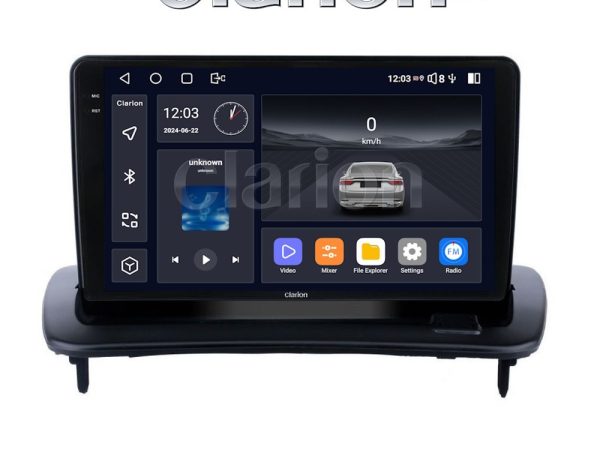 CLARION GL75387 Οθόνη OEM Multimedia Αυτοκινήτου για Volvo S40-C30-C70 (CarPlay/AndroidAuto/BT/GPS/WIFI/GPRS)