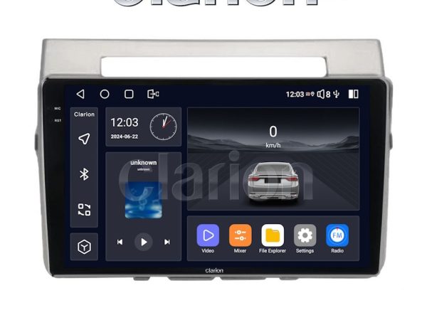 CLARION GL75417 Οθόνη OEM Multimedia Αυτοκινήτου για Toyota Corolla Verso 2004 > 2009 (CarPlay/AndroidAuto/BT/GPS/WIFI/GPRS)