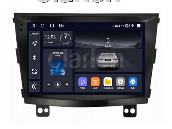 CLARION GL75433 Οθόνη OEM Multimedia Αυτοκινήτου για SsangYong Tivoli - XVL 2015 > 2019  (CarPlay/AndroidAuto/BT/GPS/WIFI/GPRS)