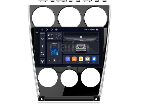CLARION GL75436 Οθόνη OEM Multimedia Αυτοκινήτου για MAZDA 6 facelift 2005>2008  (CarPlay/AndroidAuto/BT/GPS/WIFI/GPRS)