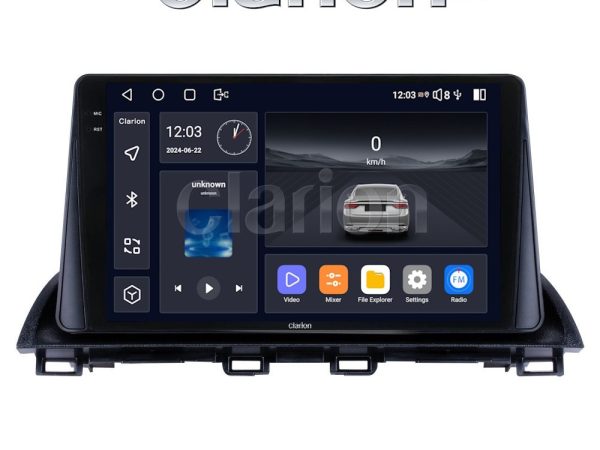 CLARION GL75441 Οθόνη OEM Multimedia Αυτοκινήτου για Mazda CX4 2014 > (CarPlay/AndroidAuto/BT/GPS/WIFI/GPRS)