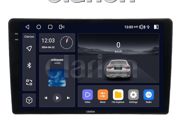CLARION GL75458 Οθόνη OEM Multimedia Αυτοκινήτου για Nissan Micra 2014 > 2016 (CarPlay/AndroidAuto/BT/GPS/WIFI/GPRS)