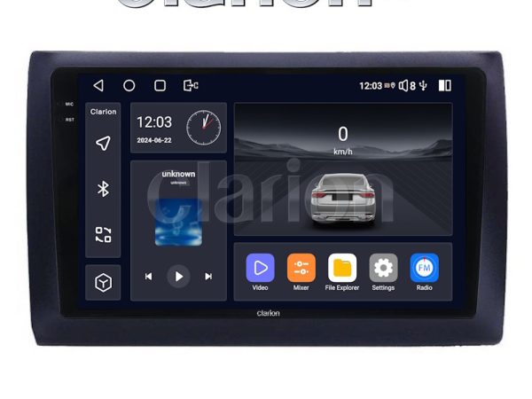 CLARION GL75466 Οθόνη OEM Multimedia Αυτοκινήτου για Fiat Stilo 2001 > 2007 (CarPlay/AndroidAuto/BT/GPS/WIFI/GPRS)
