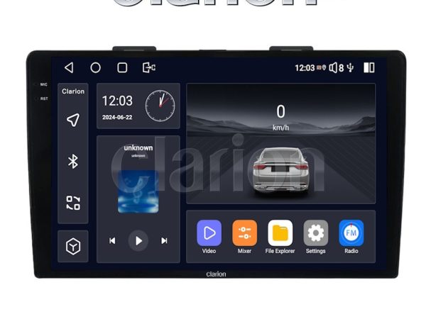 CLARION GL75500 Οθόνη OEM Multimedia Αυτοκινήτου για FIAT 500L 2012> (CarPlay/AndroidAuto/BT/GPS/WIFI/GPRS)