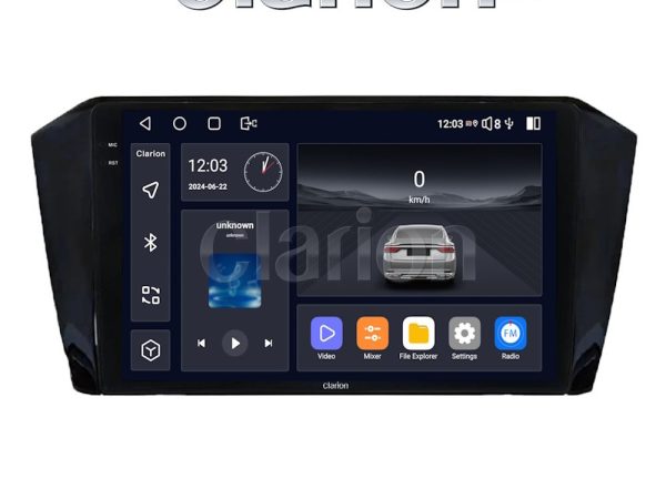 CLARION GL75519 Οθόνη OEM Multimedia Αυτοκινήτου για VW PASSAT 2015> (CarPlay/AndroidAuto/BT/GPS/WIFI/GPRS)