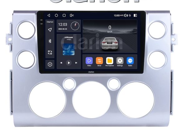 CLARION GL75563 Οθόνη OEM Multimedia Αυτοκινήτου για Toyota FJ Cruiser 2006 > 2022 (CarPlay/AndroidAuto/BT/GPS/WIFI/GPRS)