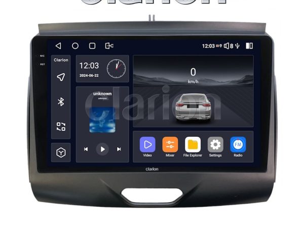 CLARION GL75576A Οθόνη OEM Multimedia Αυτοκινήτου για Ford Ranger 2015 > 2020 (CarPlay/AndroidAuto/BT/GPS/WIFI/GPRS)