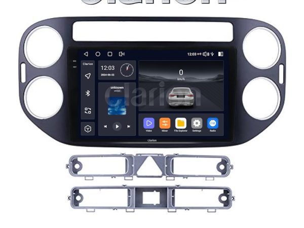CLARION GL75590B Οθόνη OEM Multimedia Αυτοκινήτου για VW TIGUAN 2007>2017 (CarPlay/AndroidAuto/BT/GPS/WIFI/GPRS)