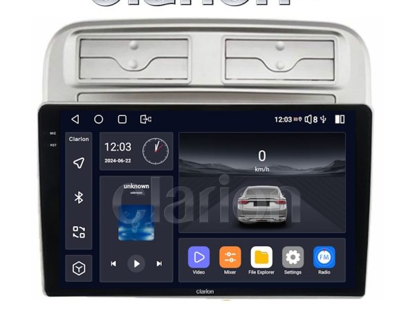 CLARION GL75660 Οθόνη OEM Multimedia Αυτοκινήτου για Fiat Grande Punto 2005 > 2009 
Fiat Linea 2005 > 2017  (CarPlay/AndroidAuto/BT/GPS/WIFI/GPRS)