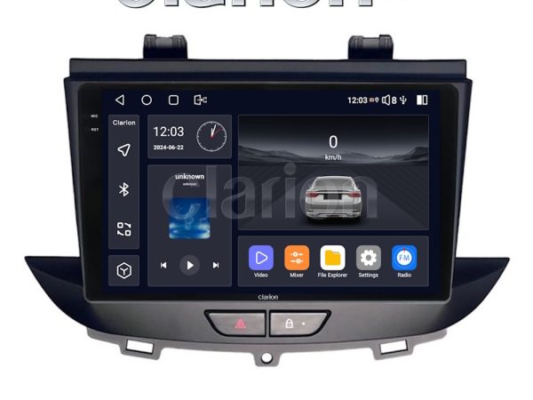 CLARION GL75664 Οθόνη OEM Multimedia Αυτοκινήτου για Opel Crossland-Grandland 2017 > (CarPlay/AndroidAuto/BT/GPS/WIFI/GPRS)