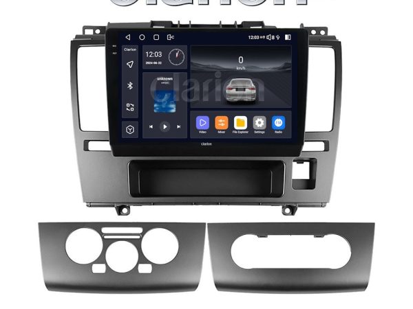 CLARION GL75695 Οθόνη OEM Multimedia Αυτοκινήτου για Nissan Tiida 2004 > 2012 (CarPlay/AndroidAuto/BT/GPS/WIFI/GPRS)