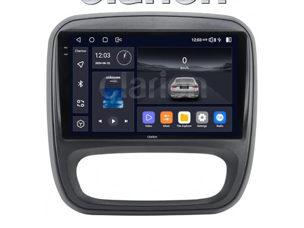 CLARION GL75706 Οθόνη OEM Multimedia Αυτοκινήτου για Opel Vivaro 2014 > 2020Renault Traffic 2014 > 2020Nissan NV300 2014 > 2020Fiat Talento 2014 > 2020Δείτε τί φίσα έχει το αυτοκίνητο πριν την αγορά της οθόνης. (CarPlay/AndroidA