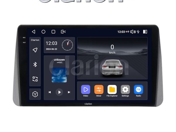 CLARION GL75749 Οθόνη OEM Multimedia Αυτοκινήτου για Fiat Tipo 2015 > 2019 (CarPlay/AndroidAuto/BT/GPS/WIFI/GPRS)