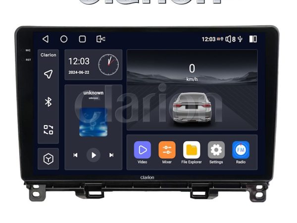 CLARION GL75761 Οθόνη OEM Multimedia Αυτοκινήτου για Honda Jazz 2019 (CarPlay/AndroidAuto/BT/GPS/WIFI/GPRS)