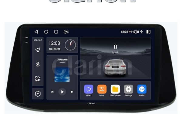 CLARION GL75960 Οθόνη OEM Multimedia Αυτοκινήτου για Hyundai i30 2018> (CarPlay/AndroidAuto/BT/GPS/WIFI/GPRS)
