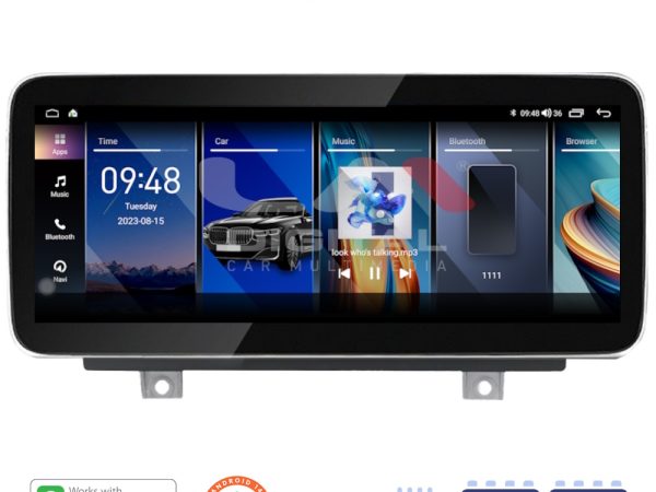 LM Digital - LM GH4 350 CIC Οθόνη OEM Multimedia Αυτοκινήτου για BMW SERIES 3 2010 >(F30 F31,F34,F35,F80)BMW SERIES 4 2013 >(F32,F33,F36,F83)με σύστημα CIC (CarPlay/AndroidAuto/BT/GPS/WIFI/GPRS)
