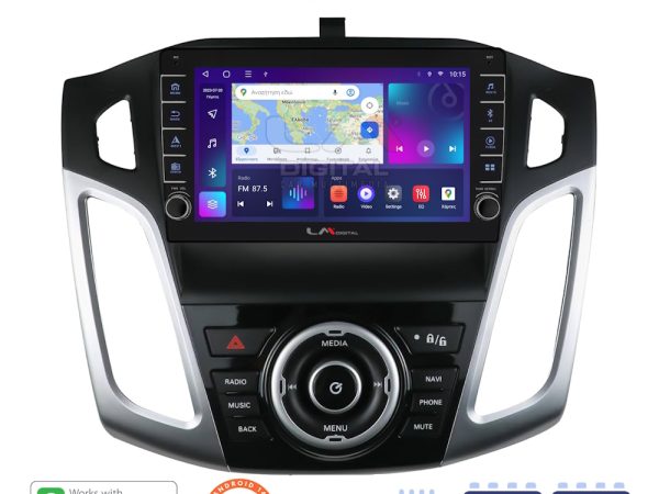 LM Digital - LM KG8150 GPS Οθόνη OEM Multimedia Αυτοκινήτου για Ford Focus 2011 > 2018 (CarPlay/AndroidAuto/BT/GPS/WIFI/GPRS)