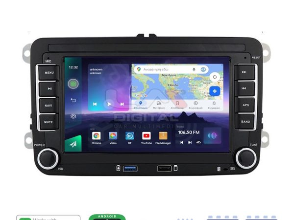 LM Digital - LM Q8004 GPS Οθόνη OEM Multimedia Αυτοκινήτου για VW All (CarPlay/AndroidAuto/BT/GPS/WIFI/GPRS)