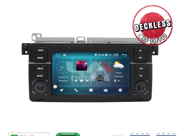 LM Digital - LM T8052 GPS Οθόνη OEM Multimedia Αυτοκινήτου για BMW σειρά 3 E46 1998 > 2006 (CarPlay/AndroidAuto/BT/GPS/WIFI/GPRS)