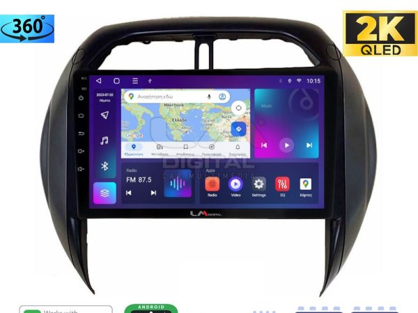 LM Digital - LM ZB8071CL GPS Οθόνη OEM Multimedia Αυτοκινήτου για Toyota Rav4 2000 > 2006 (CarPlay/AndroidAuto/BT/GPS/WIFI/GPRS)