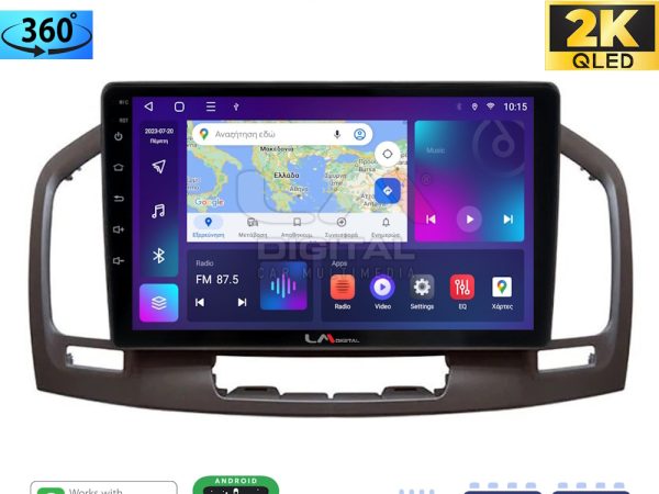 LM Digital - LM ZB8114C GPS Οθόνη OEM Multimedia Αυτοκινήτου για 0 (CarPlay/AndroidAuto/BT/GPS/WIFI/GPRS)