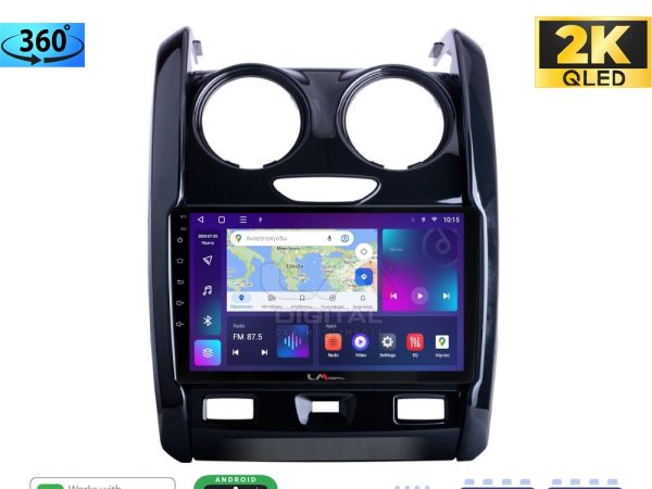 LM Digital - LM ZB8158 GPS Οθόνη OEM Multimedia Αυτοκινήτου για DACIA DUSTER 2013>2019 (CarPlay/AndroidAuto/BT/GPS/WIFI/GPRS)