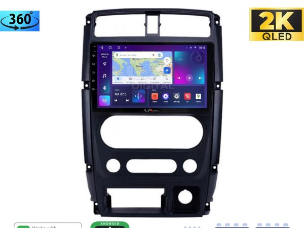 LM Digital - LM ZB8186 GPS Οθόνη OEM Multimedia Αυτοκινήτου για SUZUKI JIMNY 2007 > 2018   (CarPlay/AndroidAuto/BT/GPS/WIFI/GPRS)