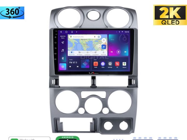 LM Digital - LM ZB8425 GPS Οθόνη OEM Multimedia Αυτοκινήτου για Isuzu D-Max 2008 > 2012 (CarPlay/AndroidAuto/BT/GPS/WIFI/GPRS)