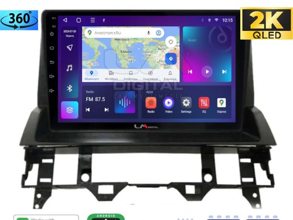 LM Digital - LM ZB8437 GPS Οθόνη OEM Multimedia Αυτοκινήτου για MAZDA 6 2002 > 2005 (CarPlay/AndroidAuto/BT/GPS/WIFI/GPRS)
