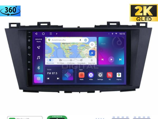LM Digital - LM ZB8440 GPS Οθόνη OEM Multimedia Αυτοκινήτου για MAZDA 5 2011>   (CarPlay/AndroidAuto/BT/GPS/WIFI/GPRS)