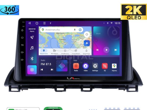 LM Digital - LM ZB8441 GPS Οθόνη OEM Multimedia Αυτοκινήτου για Mazda CX4 2014 > (CarPlay/AndroidAuto/BT/GPS/WIFI/GPRS)
