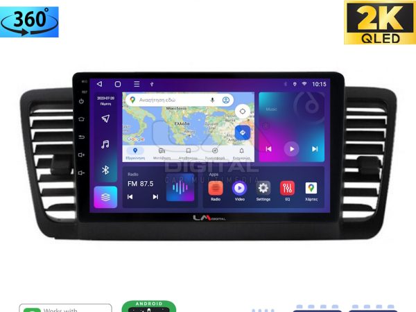 LM Digital - LM ZB8525 GPS Οθόνη OEM Multimedia Αυτοκινήτου για SUBARU LEGACY 2002> (CarPlay/AndroidAuto/BT/GPS/WIFI/GPRS)