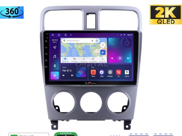 LM Digital - LM ZB8526 GPS Οθόνη OEM Multimedia Αυτοκινήτου για SUBARU FORESTER 2002>2007 (CarPlay/AndroidAuto/BT/GPS/WIFI/GPRS)