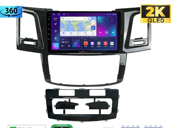 LM Digital - LM ZB8820 GPS Οθόνη OEM Multimedia Αυτοκινήτου για TOYOTA HILUX 2005>2016 (CarPlay/AndroidAuto/BT/GPS/WIFI/GPRS)