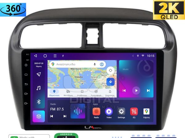 LM Digital - LM ZB8850 GPS Οθόνη OEM Multimedia Αυτοκινήτου για Mitsubishi Spacestar 2013> (CarPlay/AndroidAuto/BT/GPS/WIFI/GPRS)
