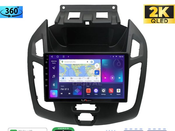 LM Digital - LM ZB8858 GPS Οθόνη OEM Multimedia Αυτοκινήτου για Ford Transit 2013 > 2015 (CarPlay/AndroidAuto/BT/GPS/WIFI/GPRS)