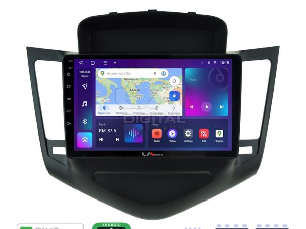 LM Digital - LM ZC8045 GPS Οθόνη OEM Multimedia Αυτοκινήτου για CHEVROLET CRUZE 2008>2013 (CarPlay/AndroidAuto/BT/GPS/WIFI/GPRS)