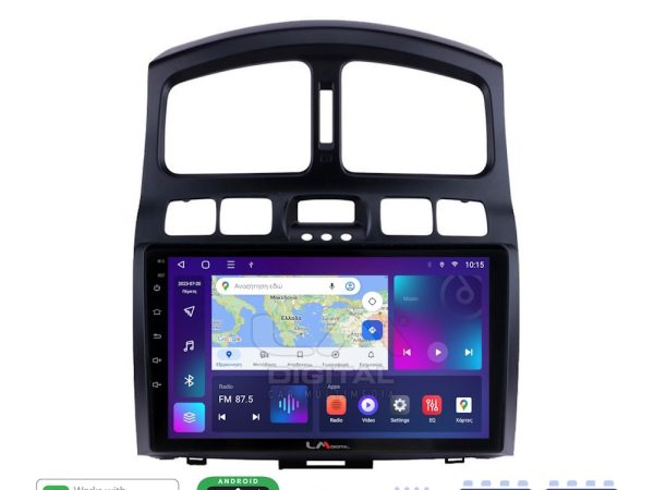 LM Digital - LM ZC8317 GPS Οθόνη OEM Multimedia Αυτοκινήτου για Hyundai Santa Fe 2000 > 2006 (CarPlay/AndroidAuto/BT/GPS/WIFI/GPRS)