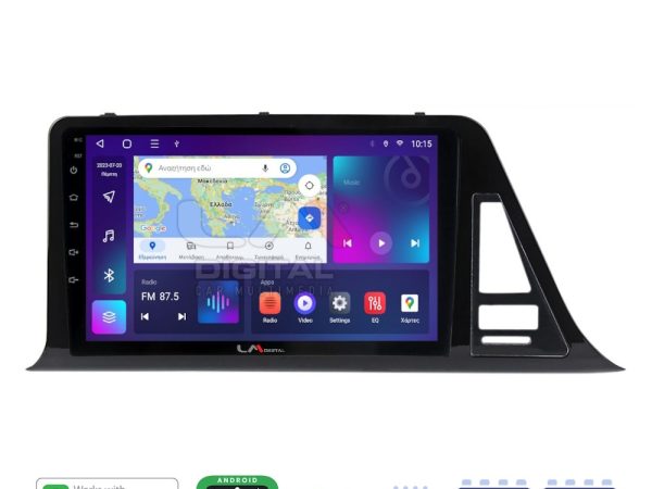 LM Digital - LM ZC8445 GPS Οθόνη OEM Multimedia Αυτοκινήτου για Toyota CH-R 2017 > (CarPlay/AndroidAuto/BT/GPS/WIFI/GPRS)