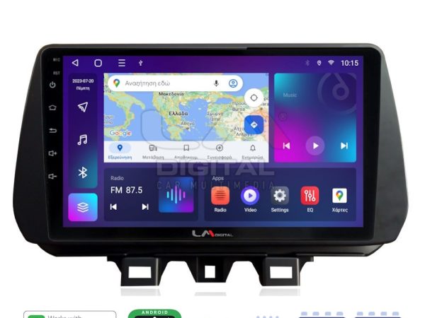 LM Digital - LM ZC8555 GPS Οθόνη OEM Multimedia Αυτοκινήτου για Hyundai Tucson 2019 > 2020 (CarPlay/AndroidAuto/BT/GPS/WIFI/GPRS)