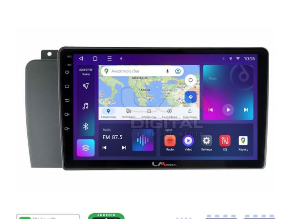 LM Digital - LM ZC8957 GPS Οθόνη OEM Multimedia Αυτοκινήτου για VOLVO V70-S60- XC70 2004 > 2007 (CarPlay/AndroidAuto/BT/GPS/WIFI/GPRS)