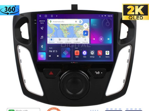 LM Digital - LM ZD8150 GPS Οθόνη OEM Multimedia Αυτοκινήτου για FORD FOCUS 2015>2018 (CarPlay/AndroidAuto/BT/GPS/WIFI/GPRS)