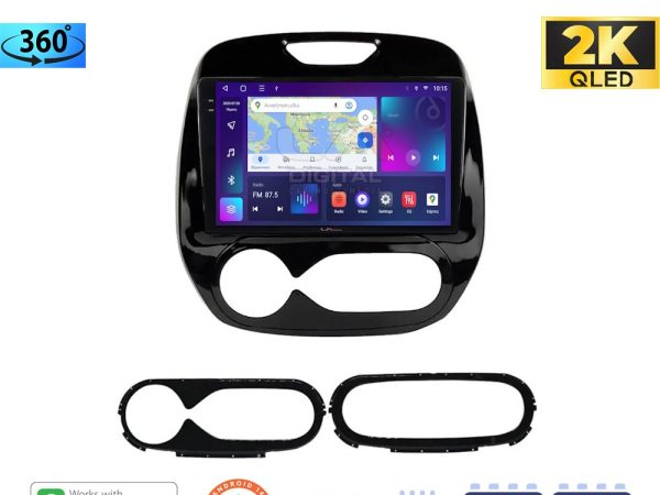 LM Digital - LM ZD8155 GPS Οθόνη OEM Multimedia Αυτοκινήτου για RENAULT CAPTURE 2013>  (CarPlay/AndroidAuto/BT/GPS/WIFI/GPRS)