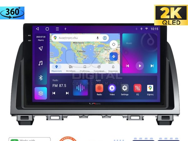 LM Digital - LM ZD8212 GPS Οθόνη OEM Multimedia Αυτοκινήτου για Mazda 6 2013 > 2017 (CarPlay/AndroidAuto/BT/GPS/WIFI/GPRS)
