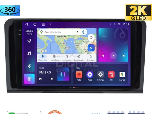 LM Digital - LM ZD8213 GPS Οθόνη OEM Multimedia Αυτοκινήτου για MERCEDES ML 2005>2011 (CarPlay/AndroidAuto/BT/GPS/WIFI/GPRS)