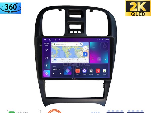 LM Digital - LM ZD8260 GPS Οθόνη OEM Multimedia Αυτοκινήτου για Hyundai Sonata 2000 > 2006 (CarPlay/AndroidAuto/BT/GPS/WIFI/GPRS)