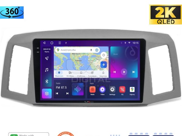 LM Digital - LM ZD8307 GPS Οθόνη OEM Multimedia Αυτοκινήτου για Jeep Grand Cherokee 2004 > 2011 (CarPlay/AndroidAuto/BT/GPS/WIFI/GPRS)