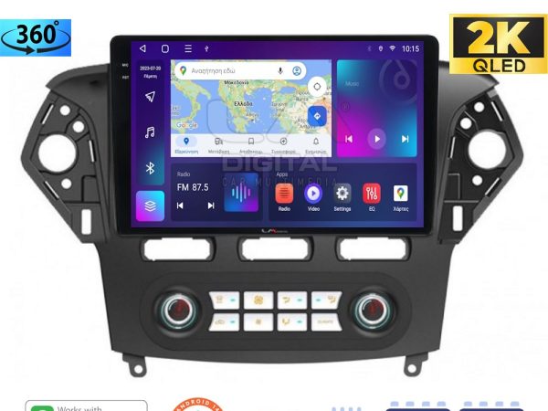 LM Digital - LM ZD8368C GPS Οθόνη OEM Multimedia Αυτοκινήτου για FORD MONDEO 2010 > 2013 (CarPlay/AndroidAuto/BT/GPS/WIFI/GPRS)